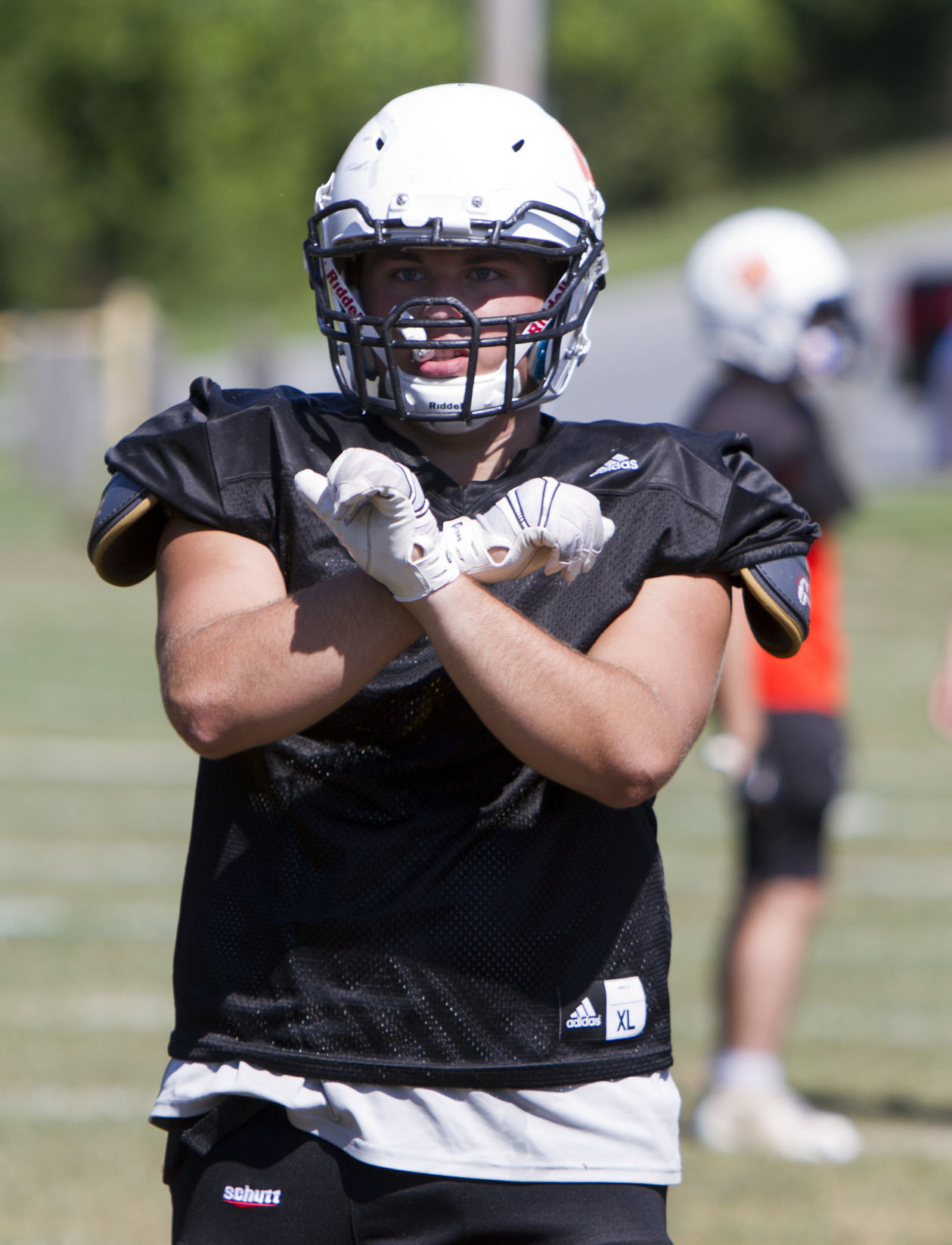 East Pennsboro football practice